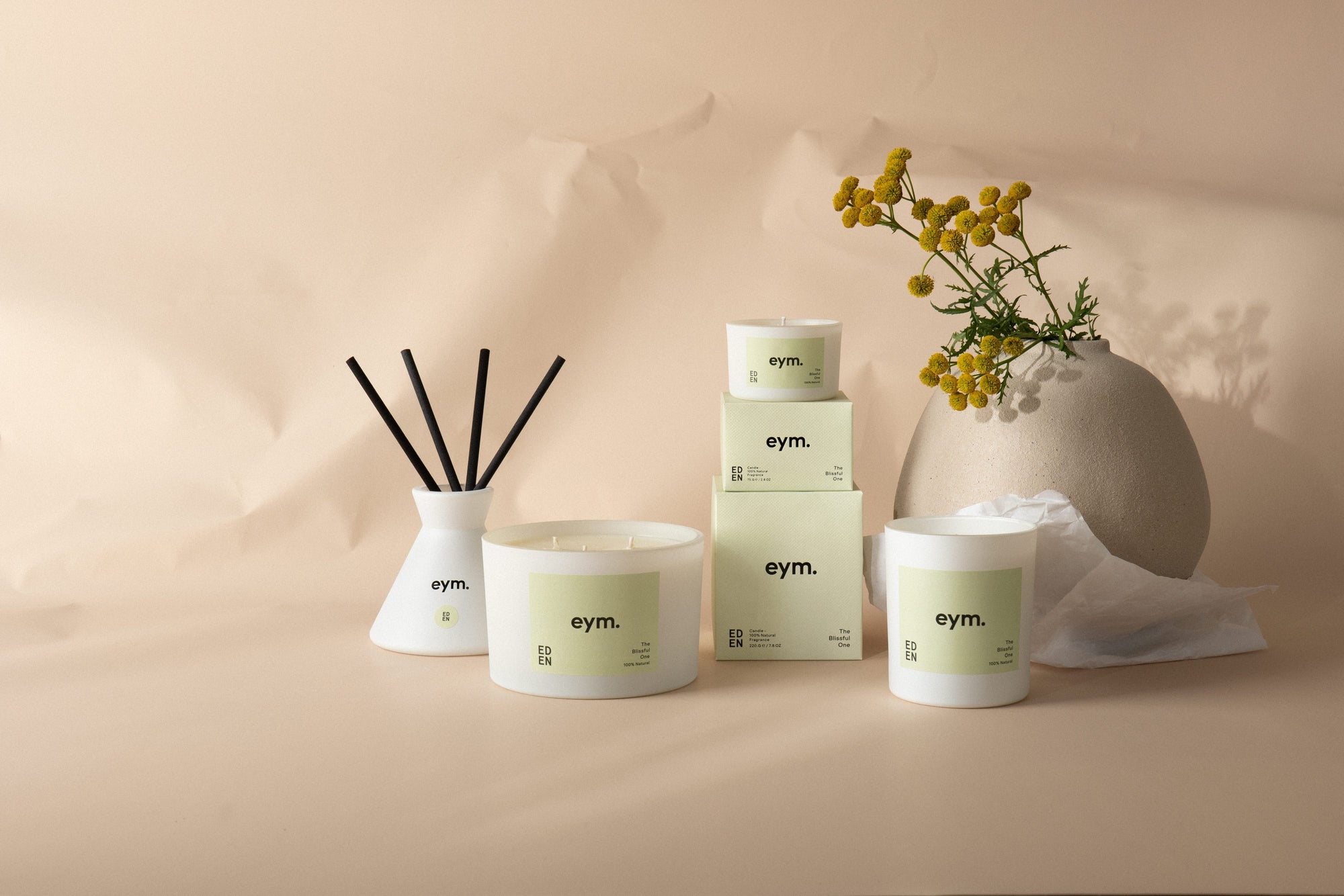 Eym 100% Natural Candles