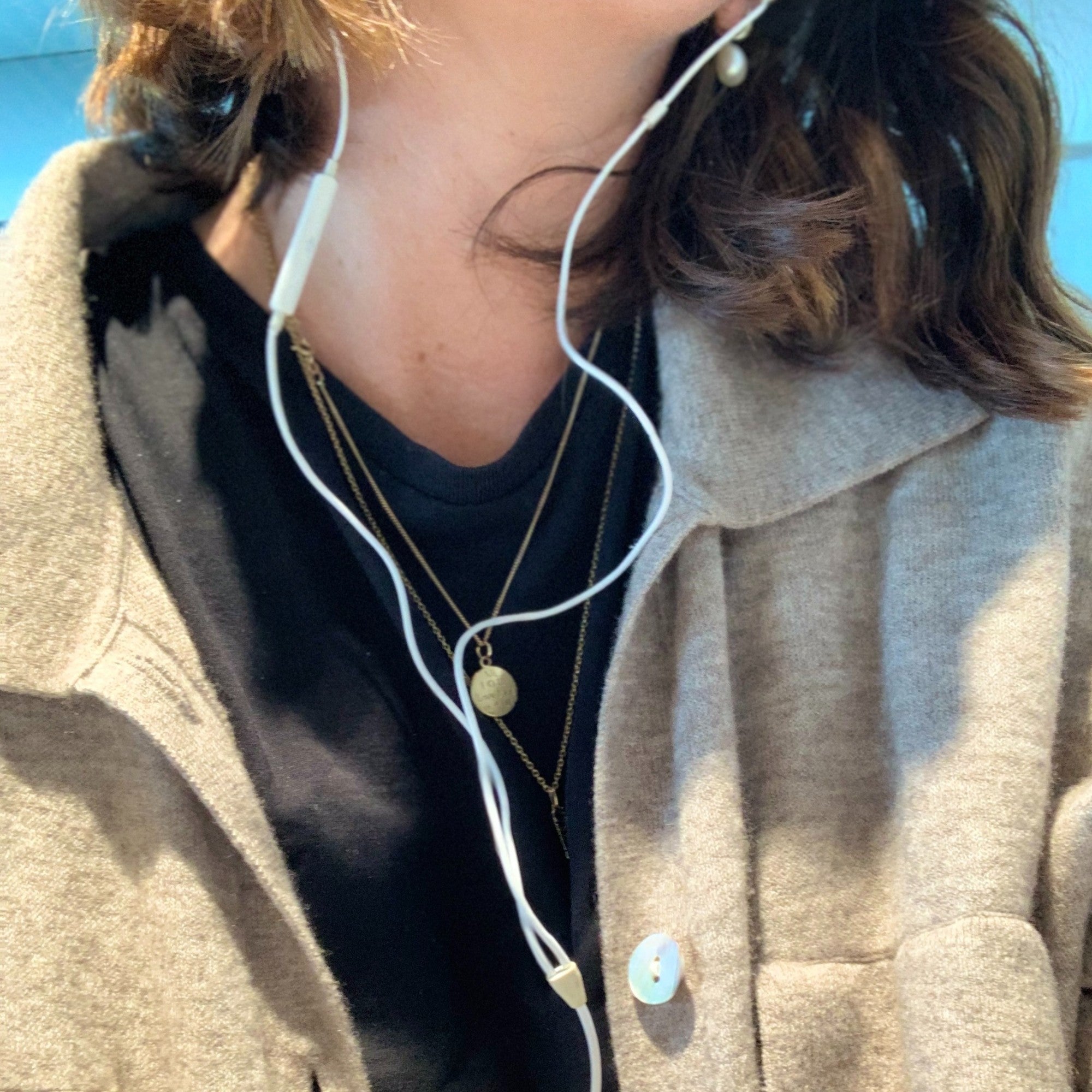 Poppy Listening to a Podcast